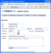 sms helpdesk